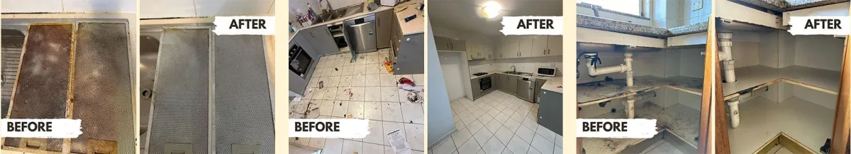 Before and After Clean