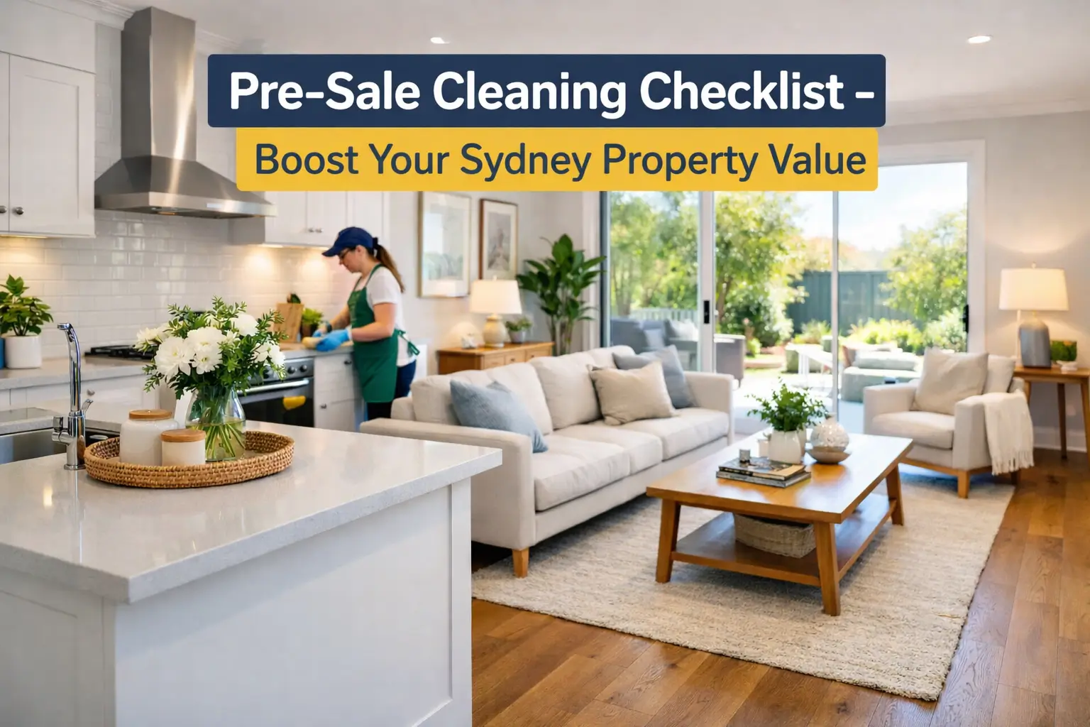 Pre-Sale House Cleaning Checklist