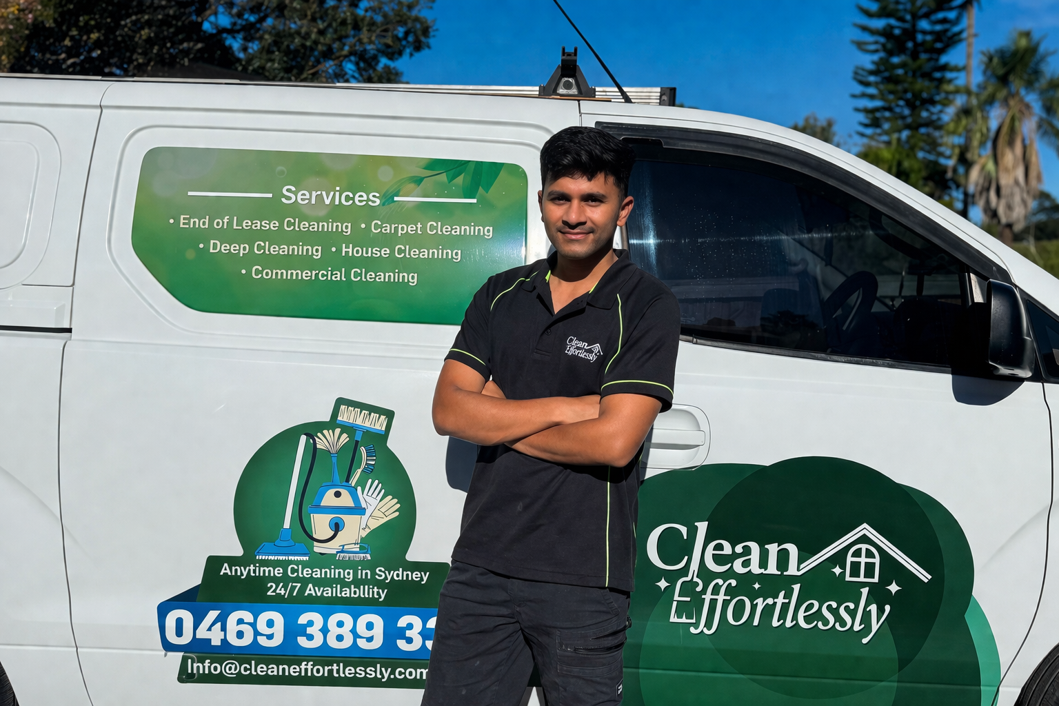 Aashish Shah, Founder of Clean Effortlessly Sydney