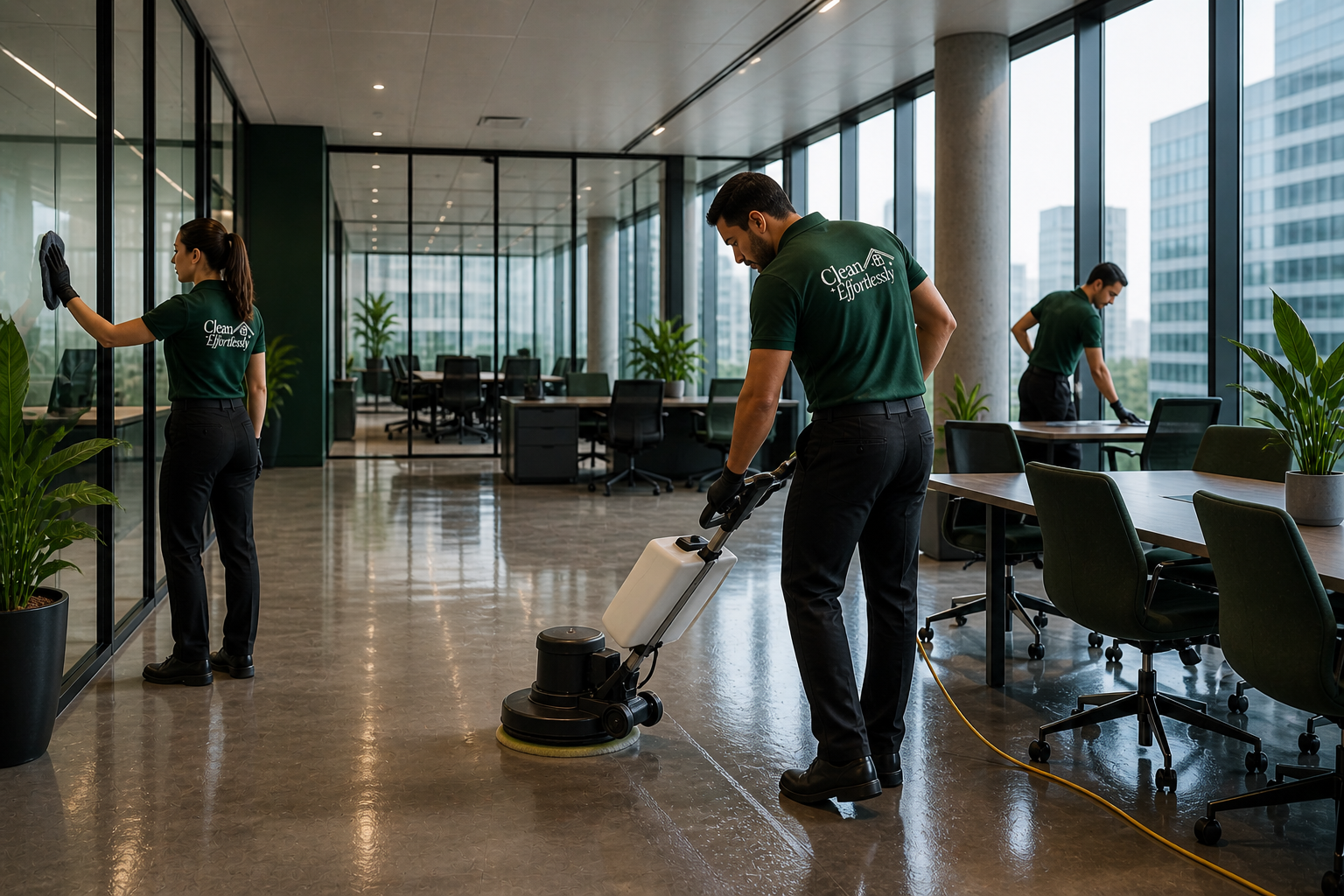 Commercil Cleaning Office - Clean Effortlessly