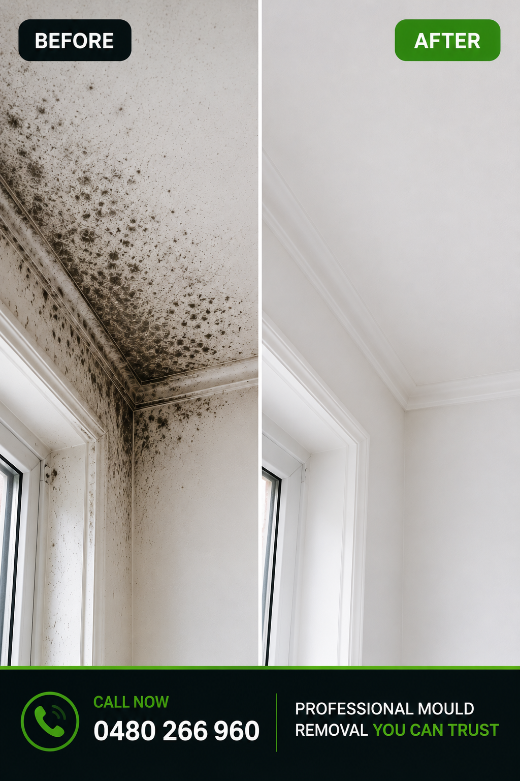 Professional mould cleaning in a Sydney home by Clean Effortlessly