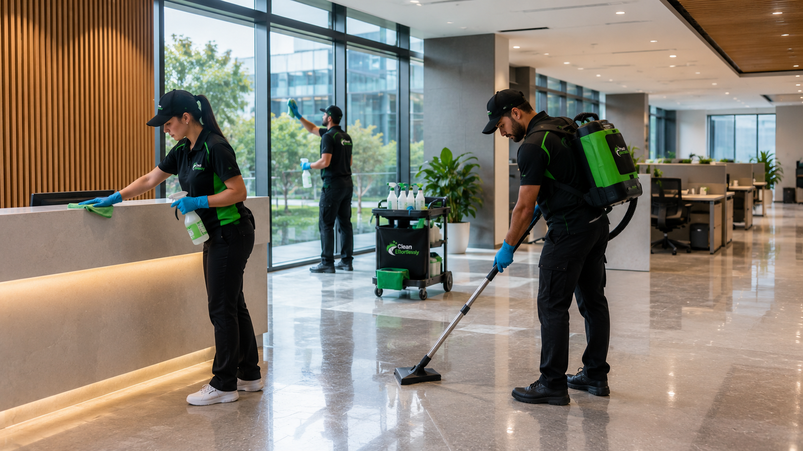 Commercial cleaning Ryde NSW 2112 - Clean Effortlessly team servicing Ryde offices, medical centres and retail