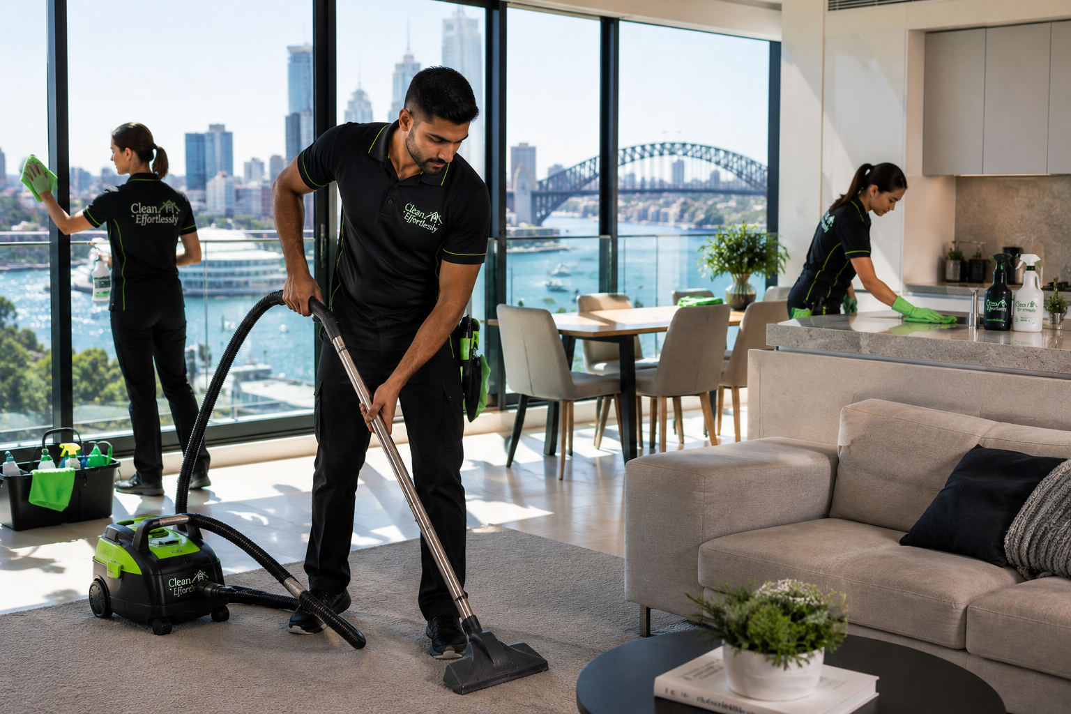 Deep cleaning balcony Sydney - Clean Effortlessly cleaning balcony floor and sliding door